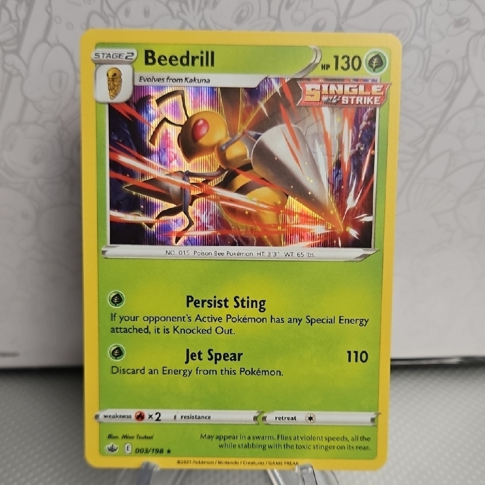 Beedrill 003/198 Pokemon TCG Holo Rare